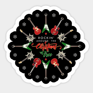 Rocking Around The Christmas Tree Sticker